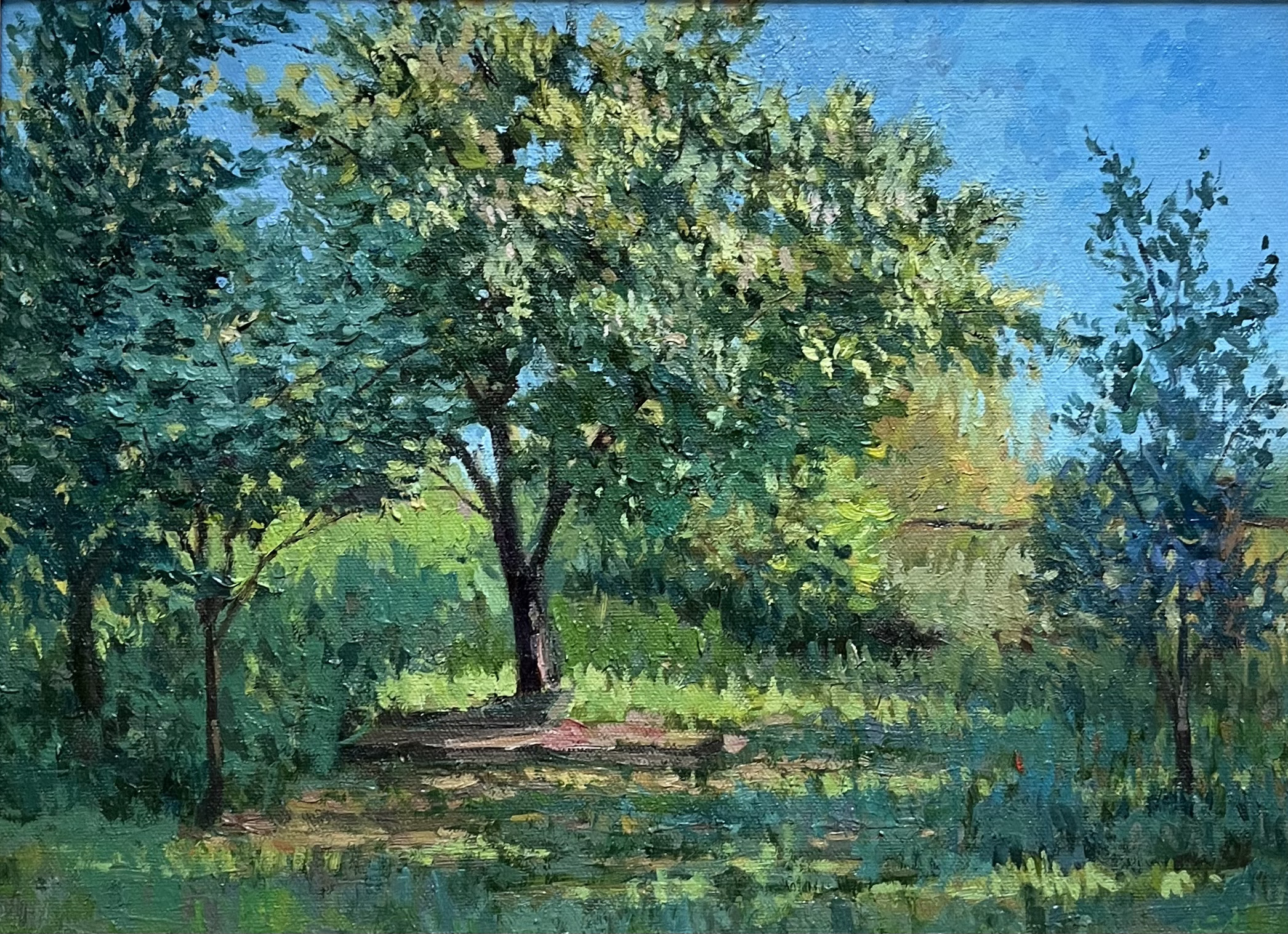 Летний пейзаж — Валентина Скворцова, Масло, 2023