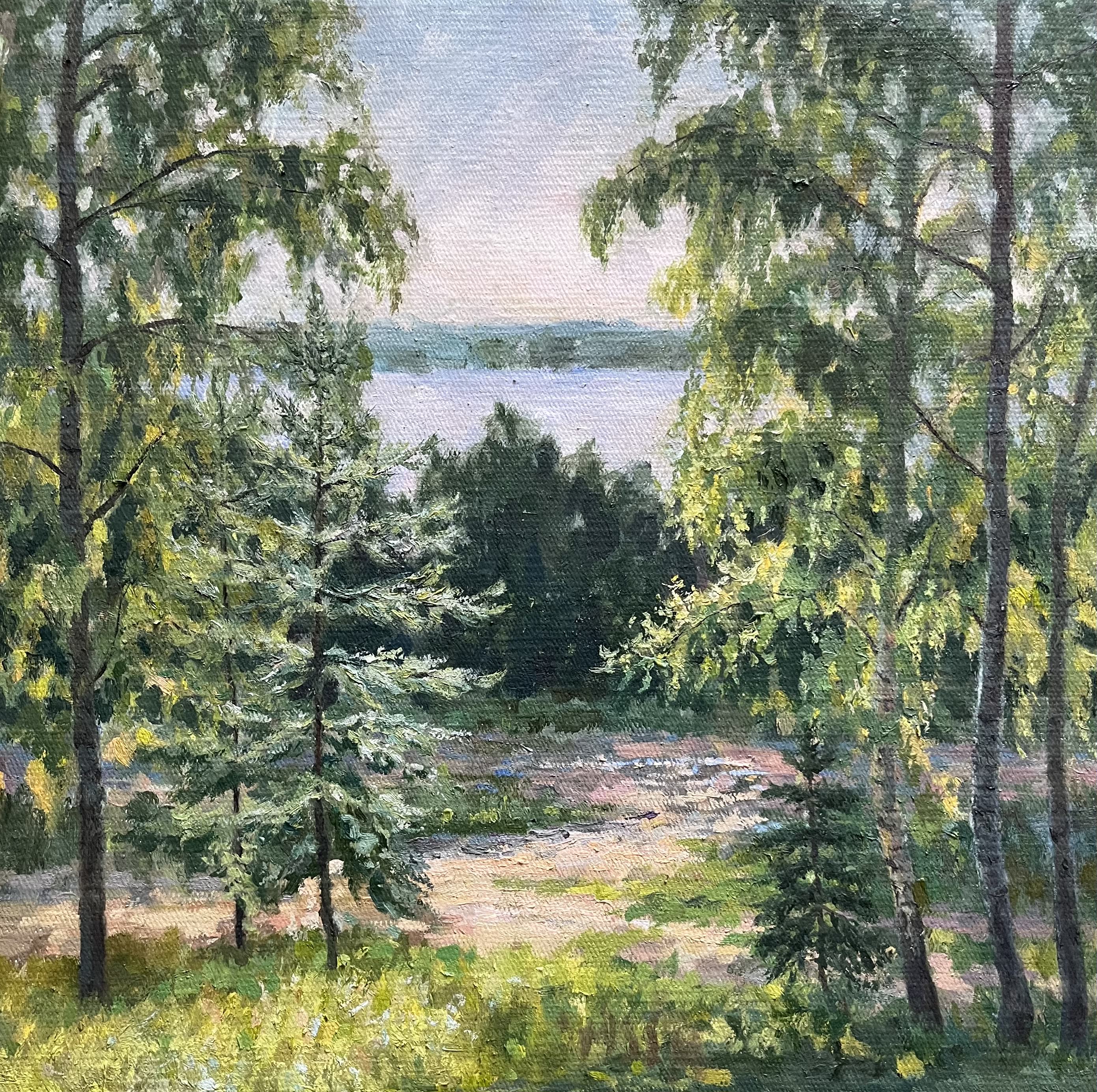 Летний пейзаж — Валентина Скворцова, Масло, 2026