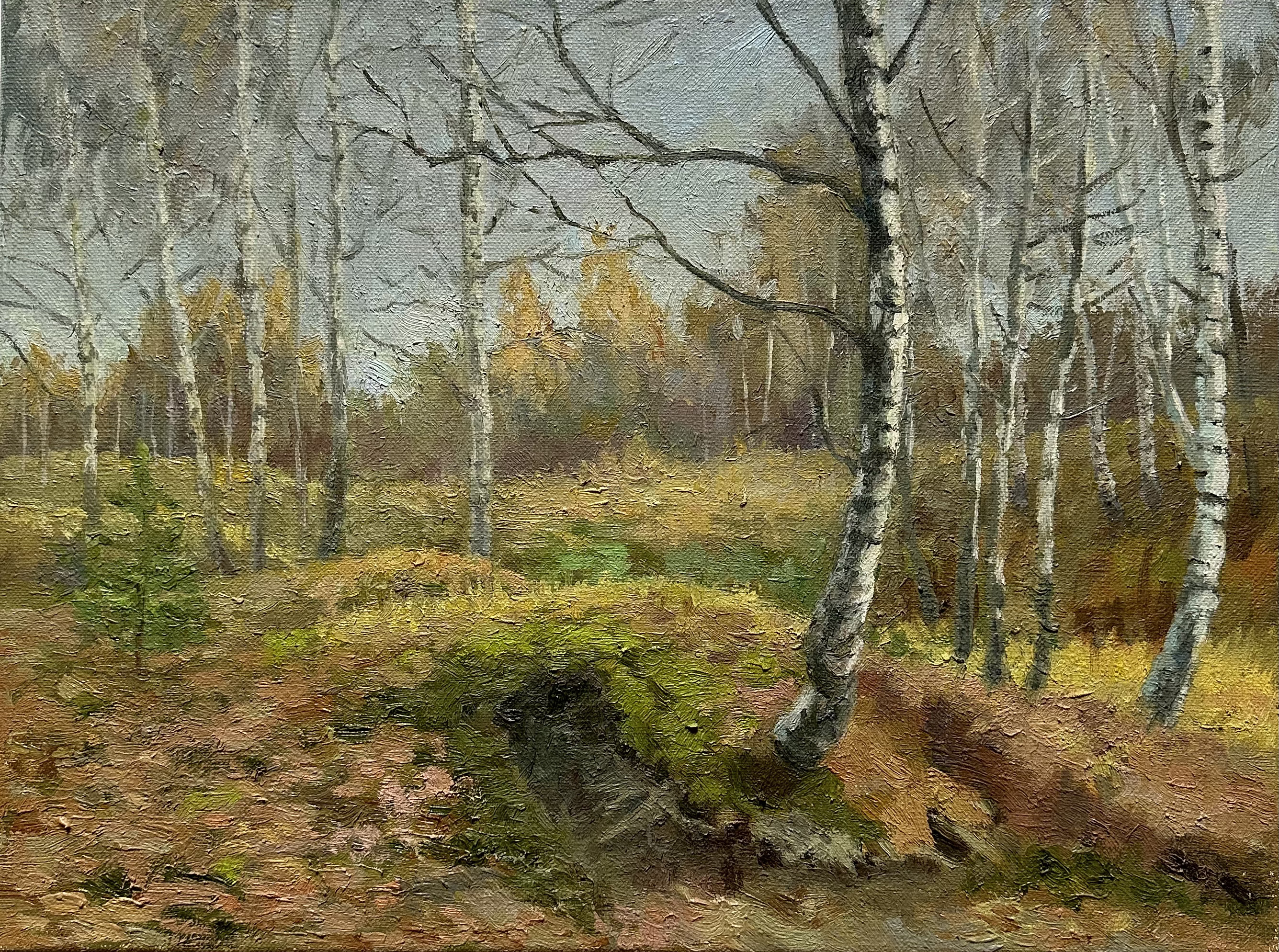 Осенний пейзаж — Валентина Скворцова, Масло, 2024