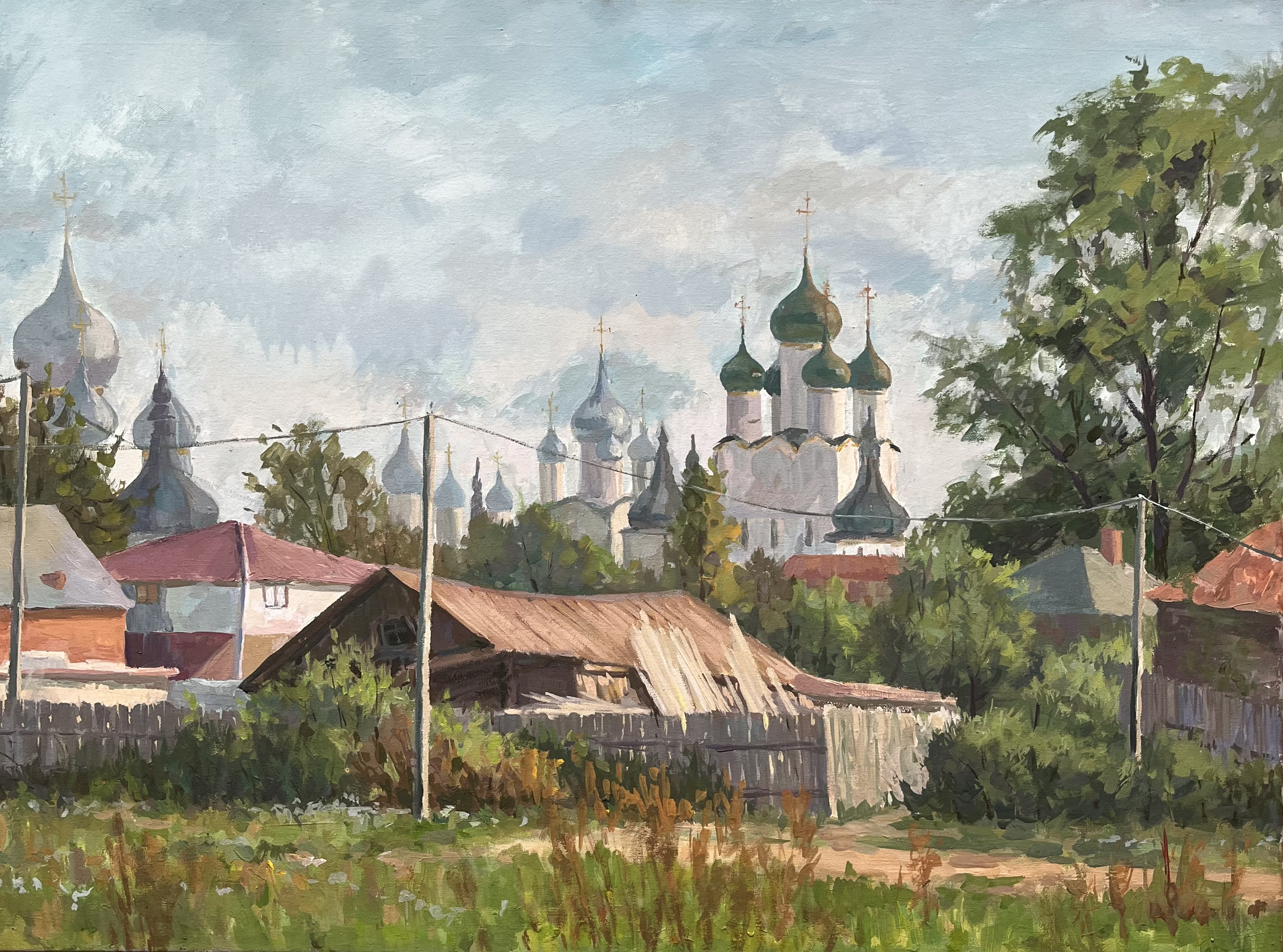 Ростов Великий — Валентина Скворцова, Гуашь, 2025